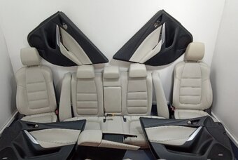Biely kompletný kožený interiér Mazda 6 combi / sedan - 2