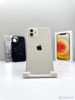 iPhone 12 WHITE TOP STAV 100% BATÉRIA - 2