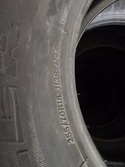 CELOROČNE-LETNE PNEU 255/70 R18 BRIDGESTONE - 2