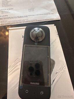 Insta 360 x3 nová kamera - 2