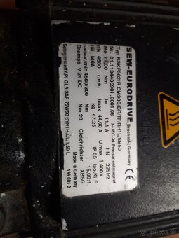 Predám servo SEW Eurodrive (použitelné ako PM generátor ) - 2