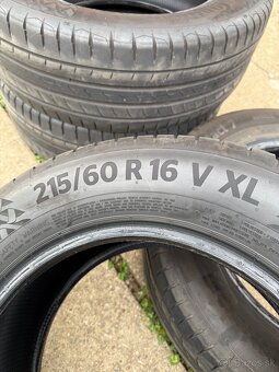 Letné continental 215/60 R16 XL - 2