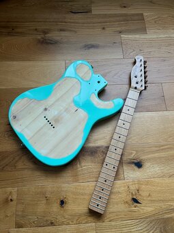 Predám ľavoruký Harley Benton TE-62 (ideálny na projekt) - 2