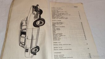 Škoda 100  110  příručka návod k obsluze a údržbě Š100 Š110 - 2