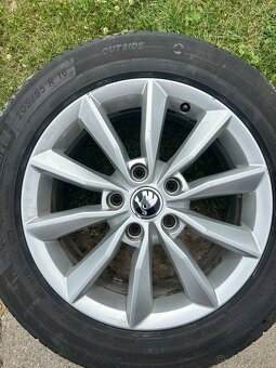 205/ 55 r16 letné pneu + disky - 2