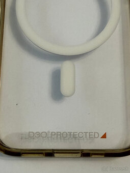 Puzdro HardCase D3O s MagSafe pre iPhone 15 – transparentné - 2