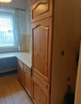 Rustikální linka z masivu se spotřebiči,5762 - 2