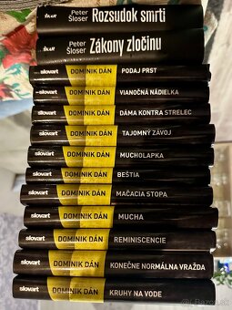 Knihy Dominik Dan a Peter Šloser - 2