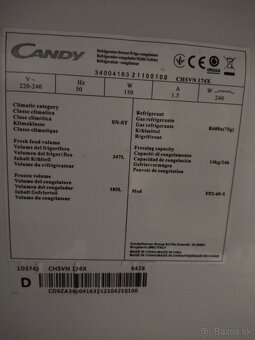 Americká chladnička Candy - 2