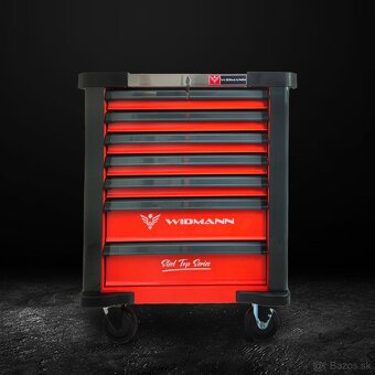 DIELENSKÁ SKRIŇA S NÁRADÍM 272 KS – WIDMANN STEEL TOP 7/7 ZÁ - 2