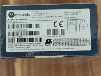 Nová Motorola E14 (Graphite Gray, 2+64 GB) - 2