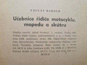 Učebnica vodiča motocykla,... - 2