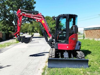 japonske rýpadlo Yanmar ViO38-7 bager s powertiltom (4,2ton) - 2
