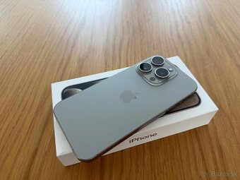 iPhone 15 pro 512GB, farba titan V záruke - 2