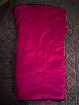 Predám fusák – ružový, teplý, s umelou ovčou vlnou - 2