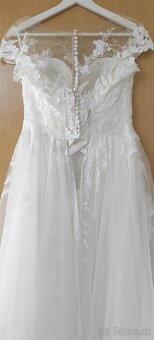 Svadobné šaty zn.EVA GRANDES - 2