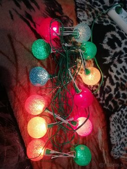 Stare vianočne svetielka krystal gule - 2