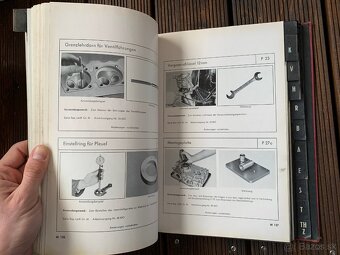 PORSCHE 356 originalni montazni manual a katalog dielcov - 2