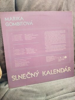 LP platňa Marika Gombitová slnečný kalendár - 2
