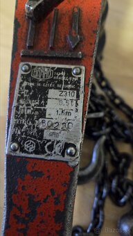 Reťazový kladkostroj (hupcuk) - 2