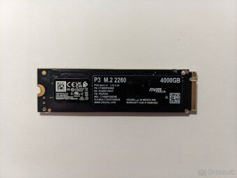 Crucial P3 4TB, M.2 2280, NVMe - 2