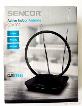 Sencor DVB T2/T,  anténa na televízor - 2