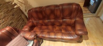 Kožená sedacia súprava - 2