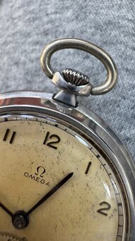 Starožitné vreckové hodinky Omega - 2