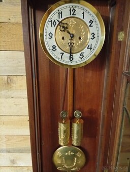 dvojzávažové starožitné hodiny - 2