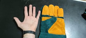 Predám nové kožené ochranné rukavice - 2