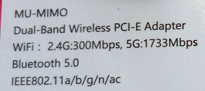wifi modul do notebooku AC-9260 5GHz /2.4 GHz - 2