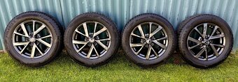 Predám originál 16´´ALU Mazda 5x114,3 pneu. 205/60 R16 92H - 2