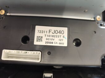 android rádio s panelom pre Subaru - 2