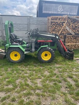 Malotraktor domácej vyroby 4x4 - 2