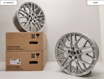 7,5J R17 5x112 ET47 Škoda Superb, Karoq alu disky 1209 - 2