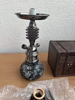 Nová vodná fajka s kompletným vybavením - 2