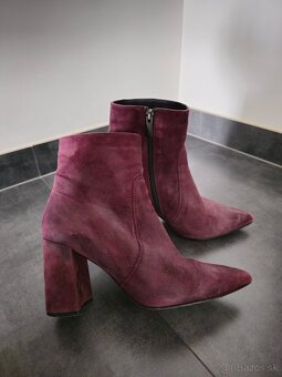 Kožené kotníčky Lazarini - 2