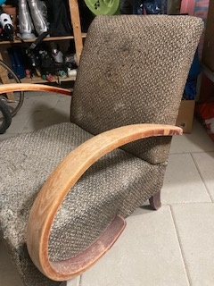 Kreslo a la Halabala - 2