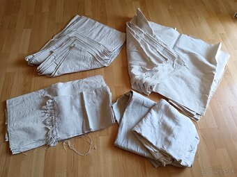 Plátno, tkané uteráky - 2