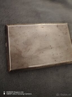 Strieborná tabatierka - 2