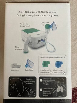 Ormon 2v1 inhalator a odsavacka hlienov - 2