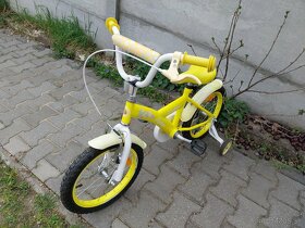 Detsky bicykel s pomocnými kolieskami - 2