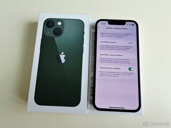 APPLE iPhone 13 mini 128GB,GREEN,ZDRAVIE BATERKY 100% - 2