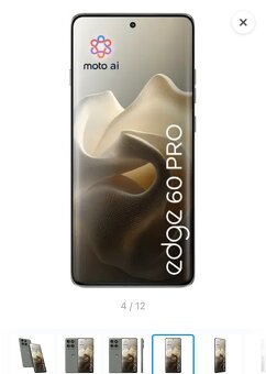 Motorola Edge 60 Pro 12 GB/512 GB Pantone Shadow - 2