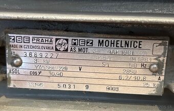 Predám elektromotor 3kW/2800ot. - 2