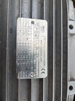 7,5 kW motor - 2