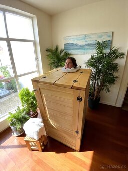 Domaca parna sauna mini mobilná sauna parna auverdic sauna - 2