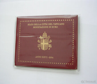 VATIKAN 2004 Tretia sada euromincí pápež Ján Pavol II. č.2 - 2