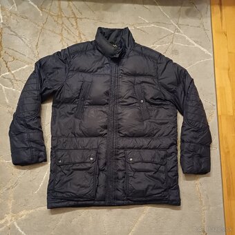 Tommy Hilfiger tmavomodrá zimná - 2