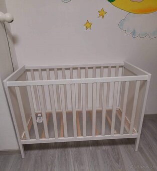 Detská postieľka s matracom - 2